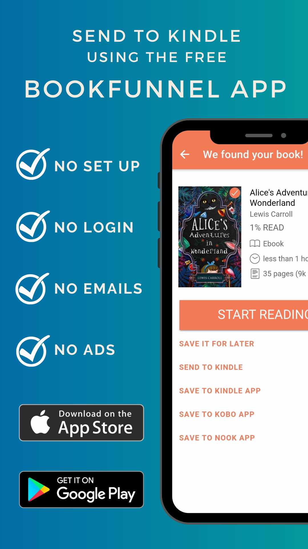 STK with BookFunnel App